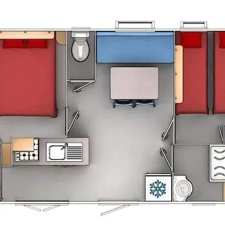 Mobilhome La Marine Campingplads Le Grau-du-Roi
